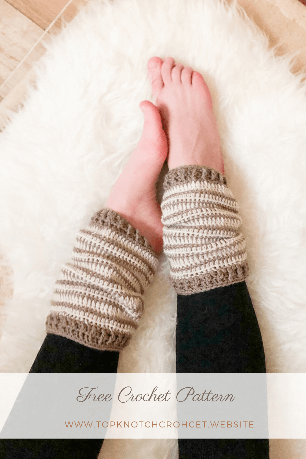 Slouchy Crochet leg warmers Free Pattern – Topknotch